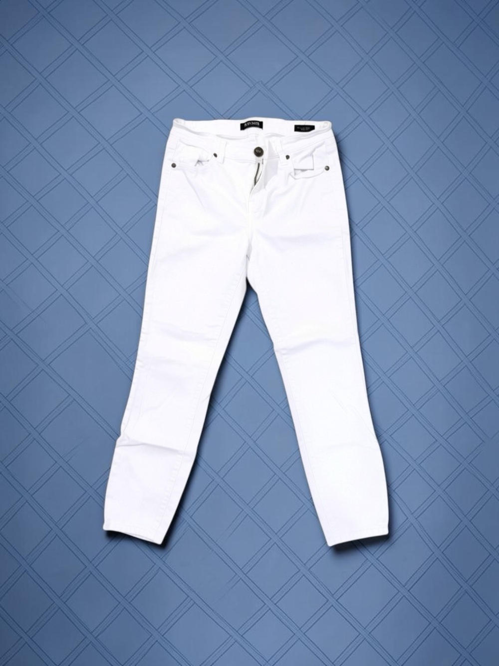 Like NEW Women’s White High-Rise Slim Cropped Jeans